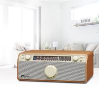 【二手】WR-12BT 立体声蓝牙音箱收音机 樱桃木