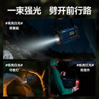 山进探险家便携式手摇发电太阳能应急收音机家庭防灾户外蓝牙音响